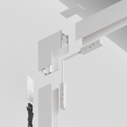 Угол внутренний для накладного магнитного шинопровода Maytoni Gravity TRX010ICL-21W