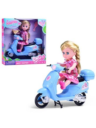 Кукла Иришка с аксессуарами голубой (64009-1)