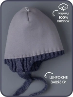 Шапка для мальчика зимняя вязаная и снуд