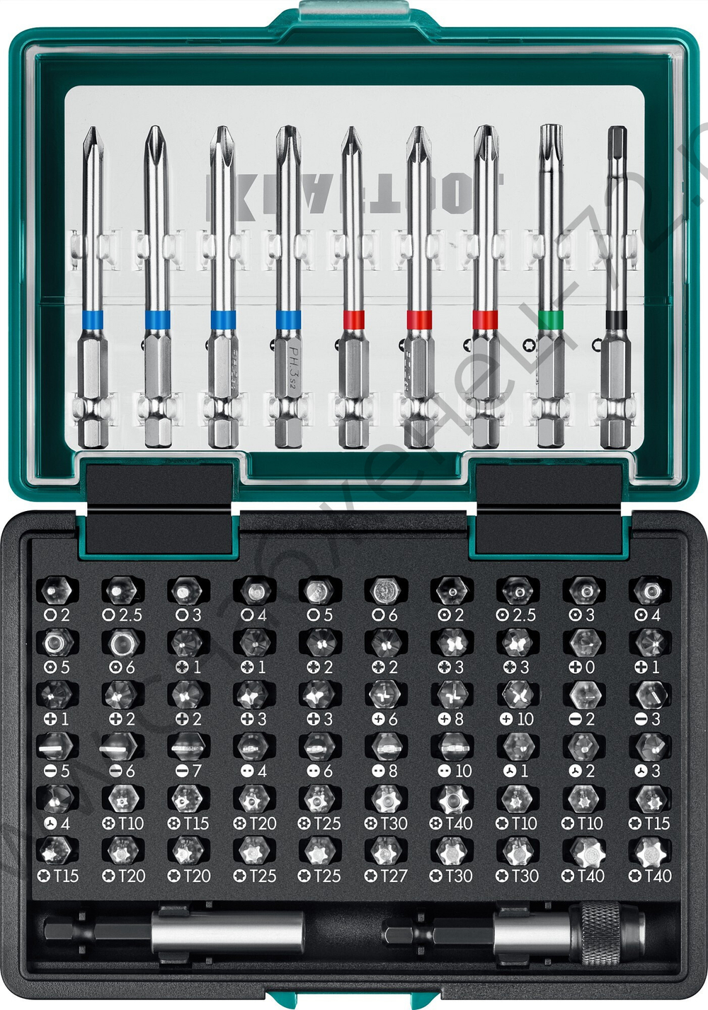 KRAFTOOL C-Drive 71 71 шт, Набор многофункциональных бит (26067-H71)