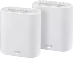 Бесшовный Mesh роутер Asus EBM68 AX7800 100/1000/2500BASE-T (упак.:2шт) (EBM68 (W-2-PK))