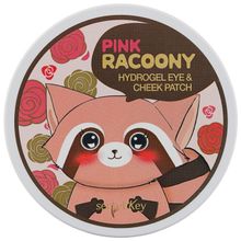 Secret Key Патчи для глаз гидрогелевые Pink Racoony Hydro-Gel Eye &amp; Cheek Patch 60 шт