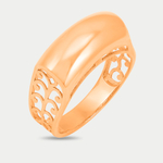 Кольцо для женщин из розового золота 585 пробы без вставок (арт. Кд3323)