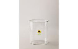 Zara Home стакан из боросиликатного стекла, цвет жёлтый, 9.5 см