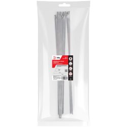 Кабельная стяжка (хомут) стальная AISI 304 ЭРА NO-225-246 4.6 x 150 мм 10 шт | Электротовары