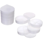 Органайзер для хранения «ФРАНКОТТА», цвет белый, четыре отделения, 12.5*11.5см (упаковка коробка)