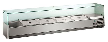 Витрина холодильная Hurakan HKN-VRX1200/380