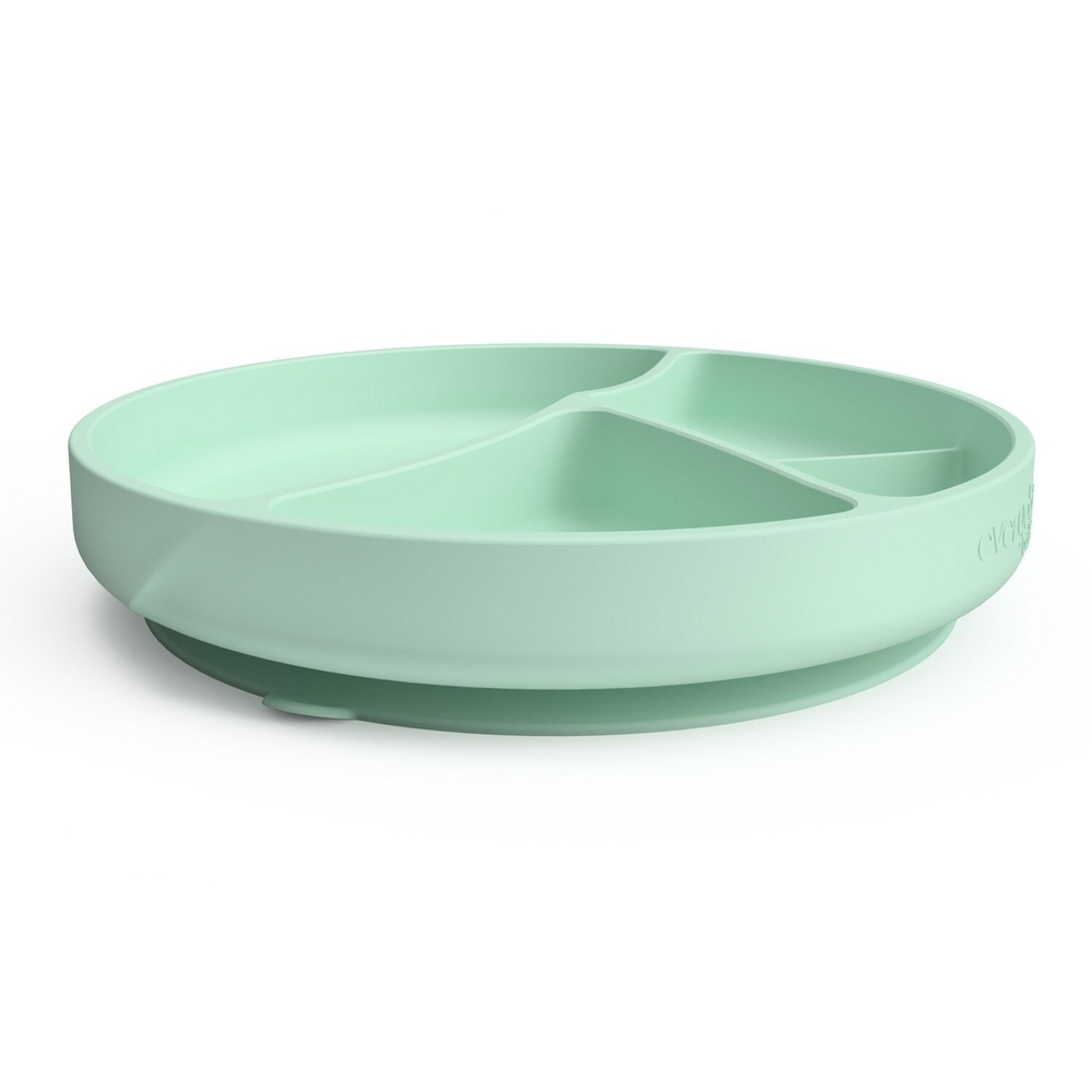 Тарелка Everyday Baby силиконовая, мятный