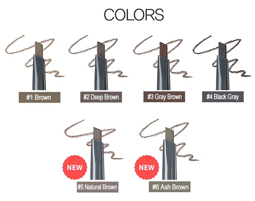 THE SAEM Карандаш для бровей Saemmul Artlook Eyebrow