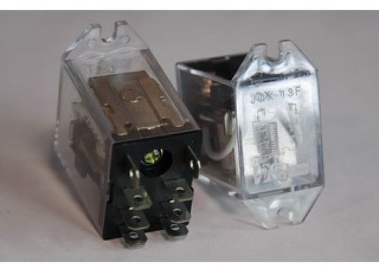 Реле электромагнитное HJQ-13F-2ZF-220VAC (с ушками)( 2 гр )