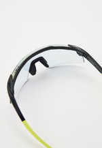 Спортивные очки 100% AEROCRAFT Gloss Metallic Black - Gold Mirror Photochromic Lens