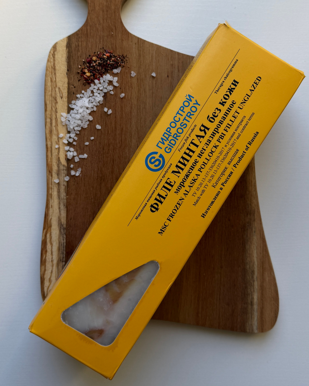 Филе минтая блок