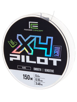 Шнур плетеный Feeder Concept Pilot x4 BRAID Black 150/017