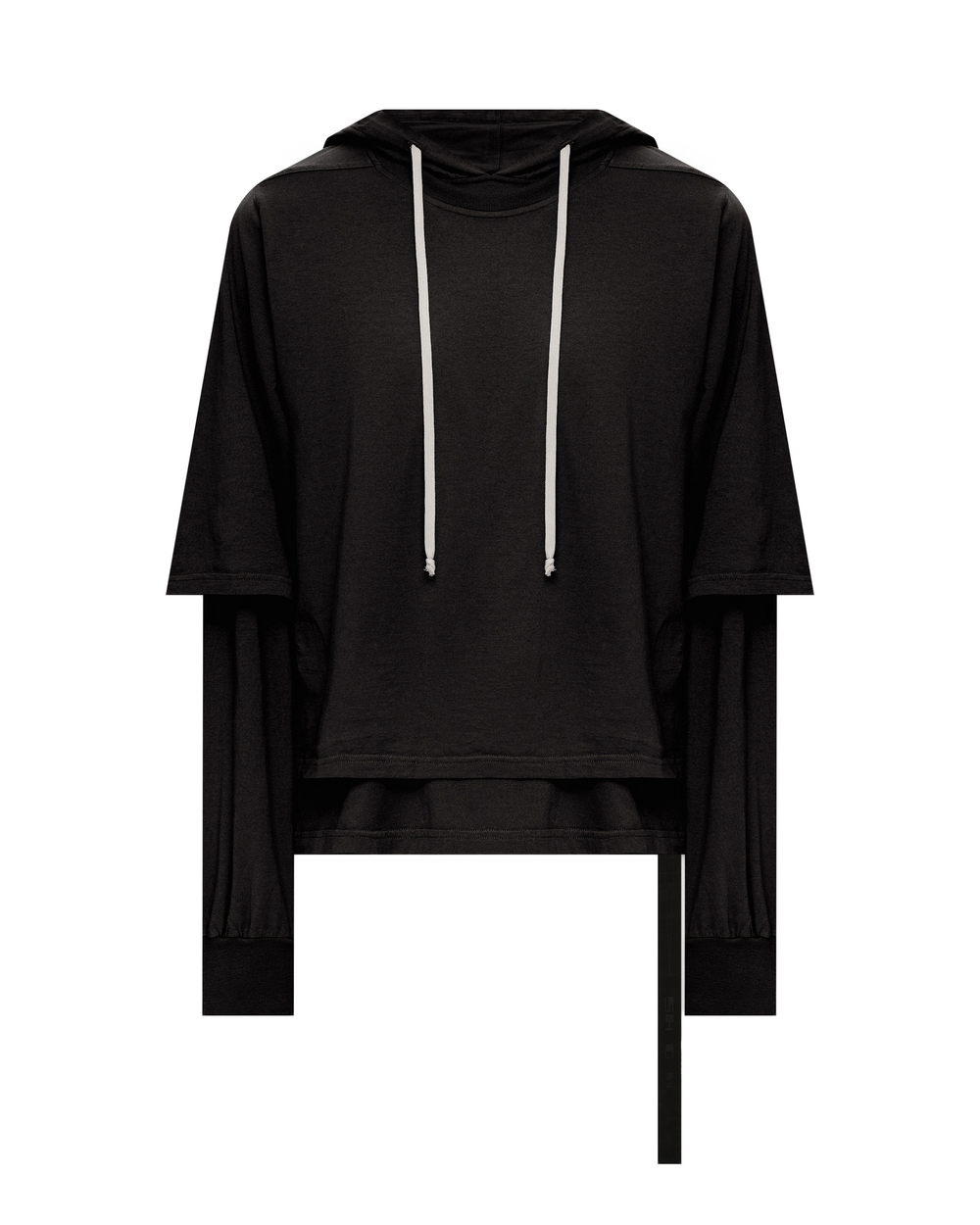 RICK OWENS DRKSHDW ХУДИ ЧЕРНАЯ HUSTLER