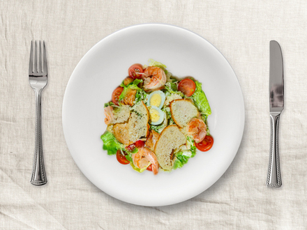 Цезарь с креветкой