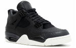 Кроссовки Jordan Air Jordan 4 Retro Pony Hair Black