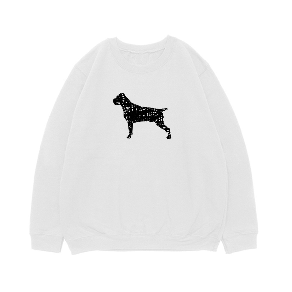 Свитшот "Кане Корсо - набросок"