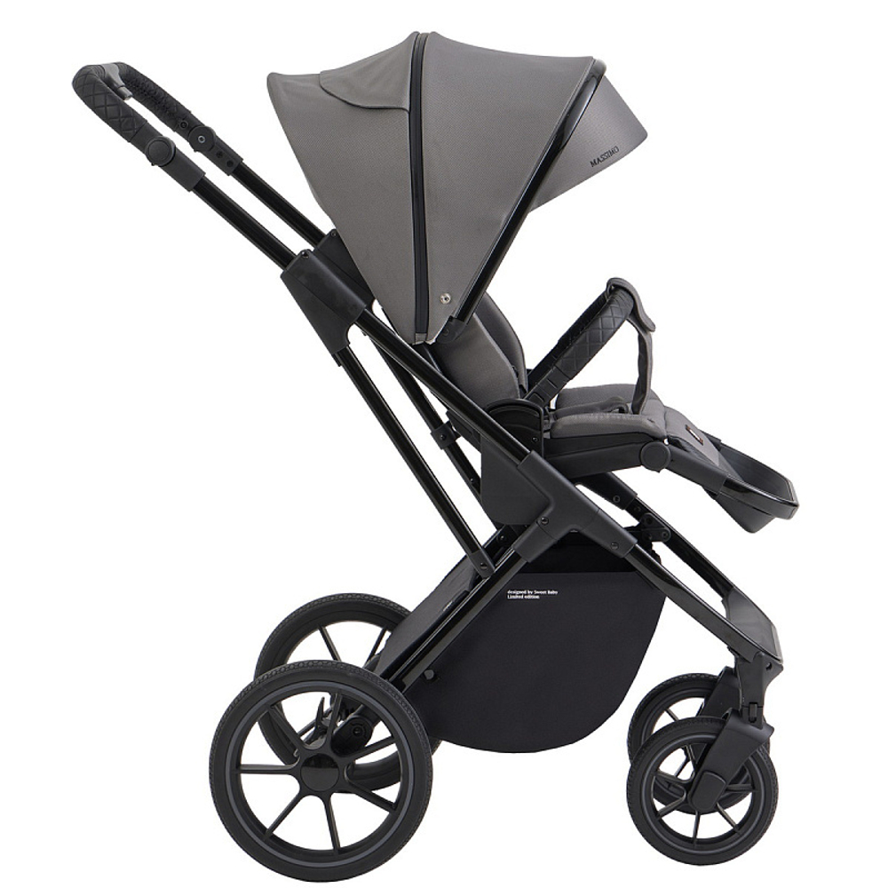 Коляска 3в1 SBL Massimo Grey