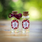 Бонбоньерка с медом на свадьбу, 20 грамм, "Эликсир любви"