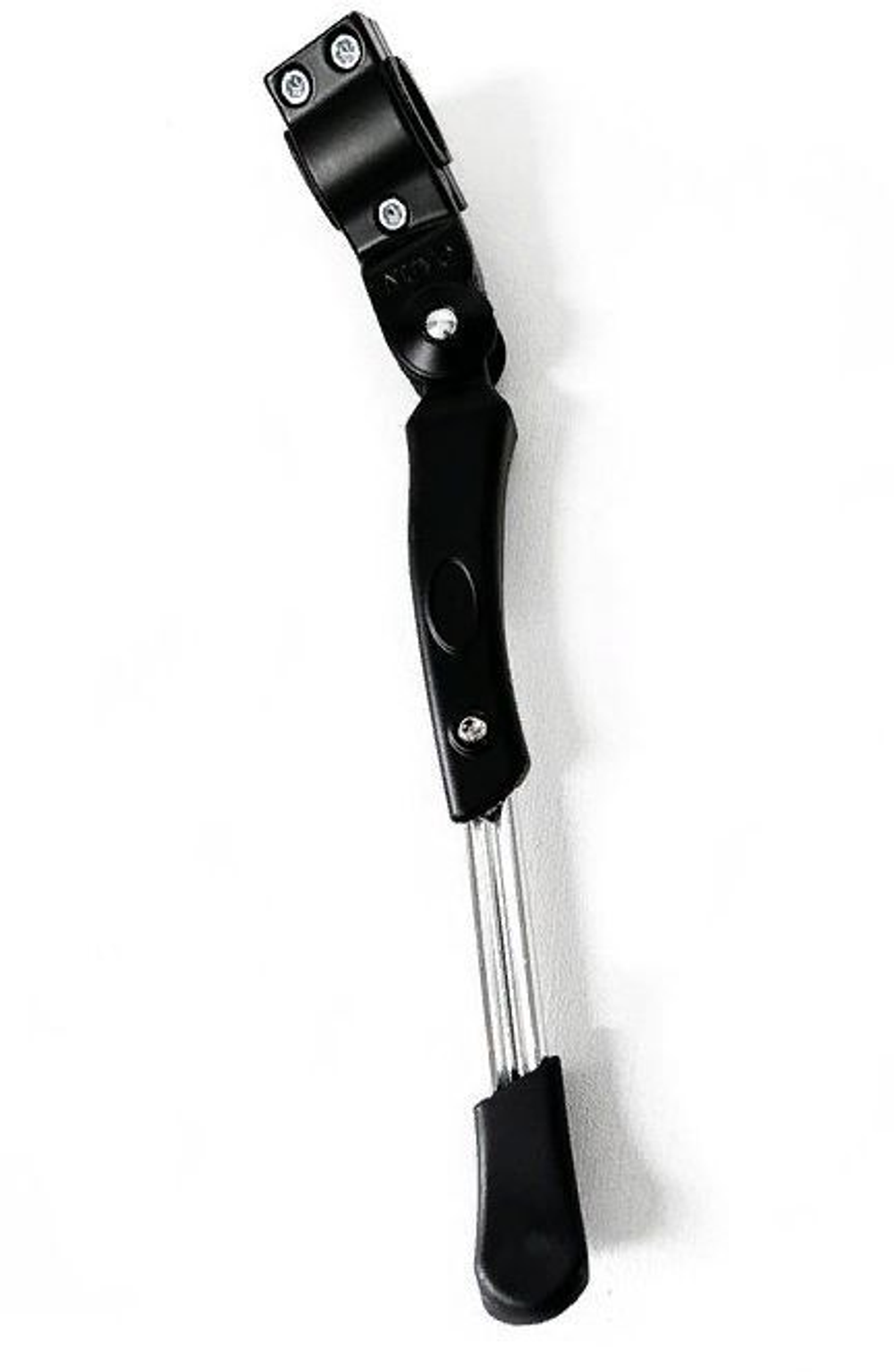 Подножка NUVO  24-28", алюминиевая, крепление на 1 перо, регулируемая, черная