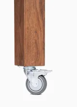 Стол дубовый для гриля Kamado Joe Classic II и III (тёмный дуб), Craftico