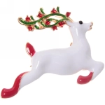 Брошь «Рождественское чудо - Олень», 4,5*3,5см