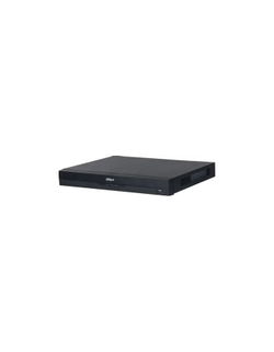 DAHUA DHI-NVR5216-8P-EI 16-канальный IP-видеорегистратор c PoE, 4K, H.265+, видеоаналитика, входящий поток до 384Мбит/с, 2 SATA III до 16Тбайт