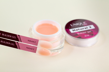 Гель для наращивания Unique Builder Gel Natural 2 (15ml)