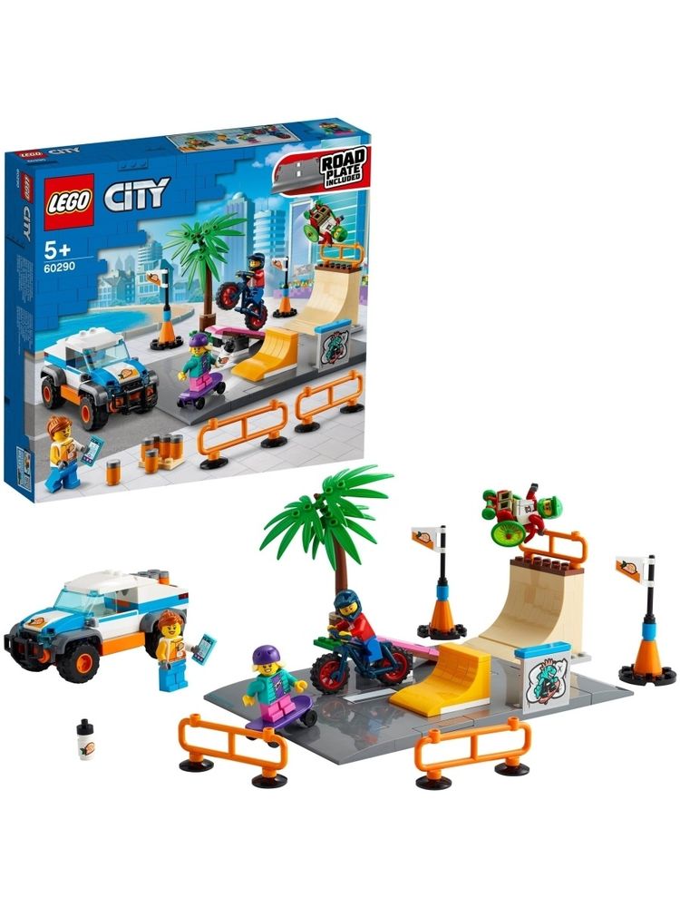 Конструктор LEGO City Community 60290 Скейт-парк