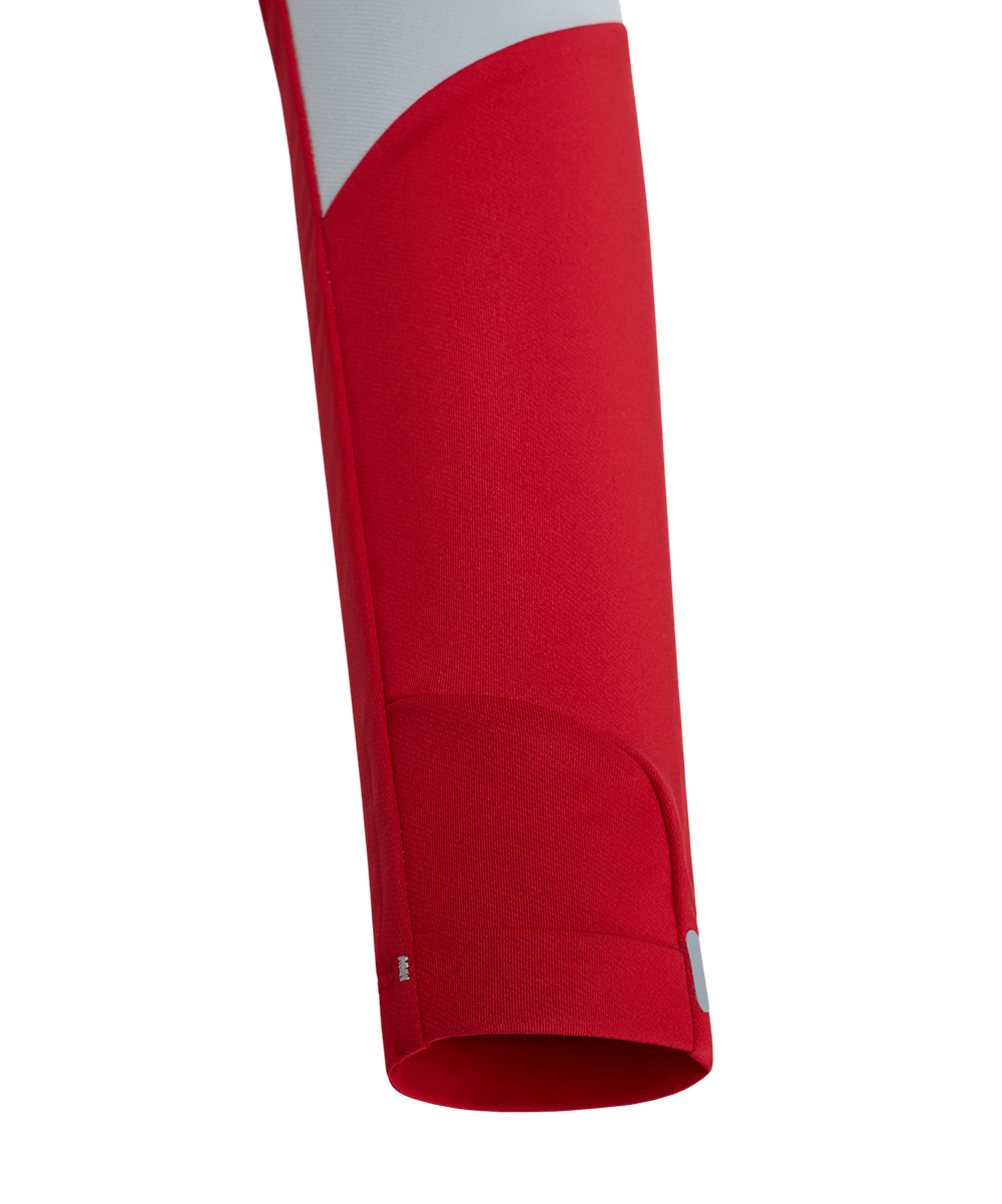 Джемпер тренировочный JOGEL PREMIER PerFormDRY Training Zip Top, серый/темно-красный