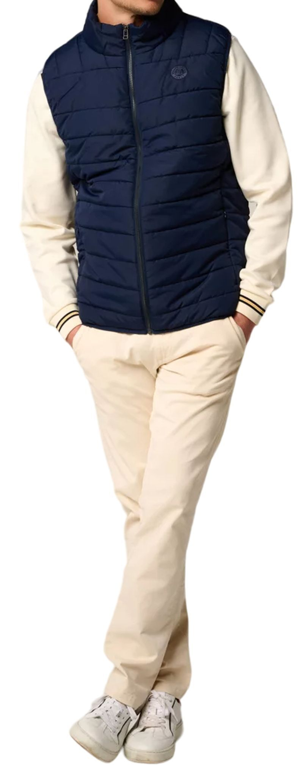 Мужская теннисная жилетка Roland Garros Selim Vest - небесный