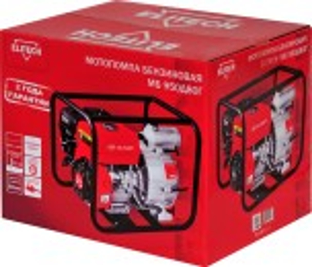 Мотопомпа бензиновая для слабозагрязненной воды ELITECH МБ 950 Д 80 Г 205520