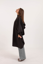 Парикмахерский пеньюар 2в1 с вырезами для рук