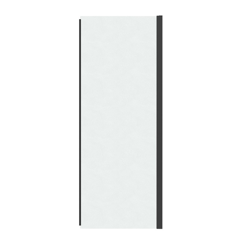 Боковая стенка Grossman Pragma 200.K33.03.100.21.02 (100х195) черный матовый,стекло шиншилла, 1 место