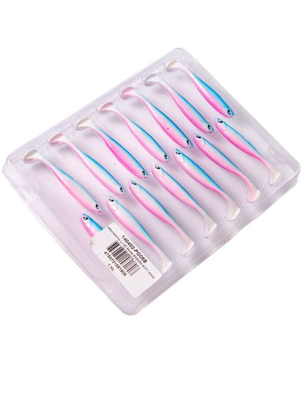 Виброхвосты LJ 3D Series BASARA SOFT SWIM 2,5in (06,35)/PG05 14шт.