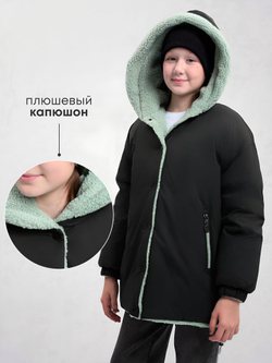 Куртка Еврозима двухсторонняя Тедди