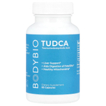 BodyBio, TUDCA, 500 мг, 60 капсул (250 мг в 1 капсуле)