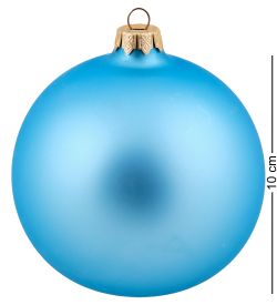 НФШ-1487/6 Ел.украшение Шар «Собачка» 100 мм