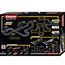 Carrera GO!!! - Автотрек 6,3 м Max Performance + 2 машинки 62548 / артикул   62548  / GTIN 4007486625488