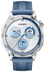 Смарт-часы Huawei Watch GT 5 46 мм серебристый-синий