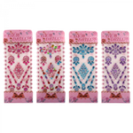 Наклейки-стразы Alingar, акриловые, "Капельные узоры", пакет с европодвесом