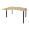 Onix Стол эргономичный левый на П-образном м/к O.MP-SA-3 (L) 1380*1180*750 (800/460)