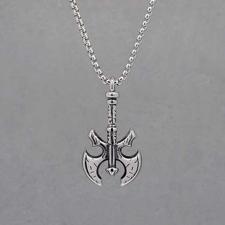 Кулон из стали "Трезубец"