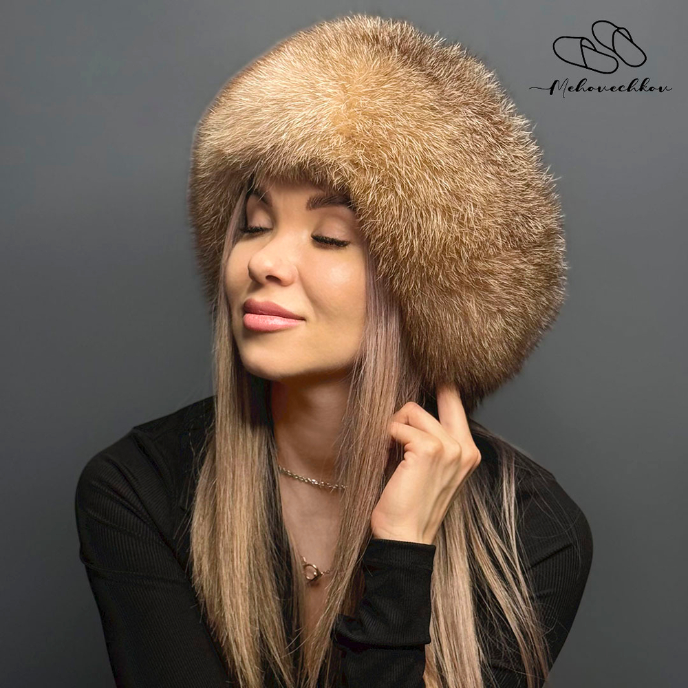 Повязка из меха Блюфрост цвет Обесцвеченный