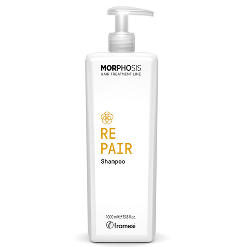 Восстанавливающий шампунь для поврежденных волос Framesi Morphosis Repair Shampoo 1000мл