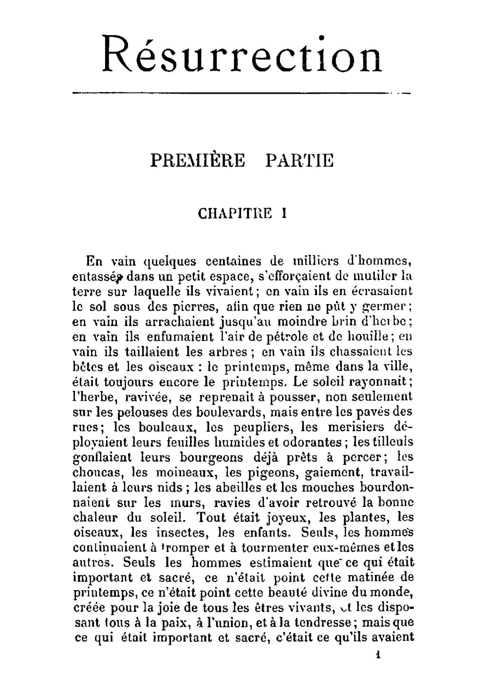 Résurrection, roman | Лев Николаевич Толстой