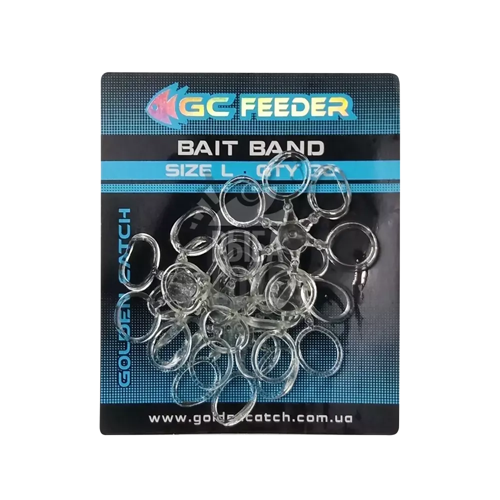 Резинка GC Bait Band для гранул, пеллетса, дамблсов (30шт) размер L