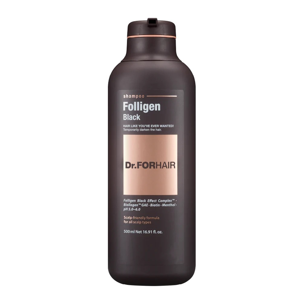 Dr.Forhair Folligen black shampoo 500ml