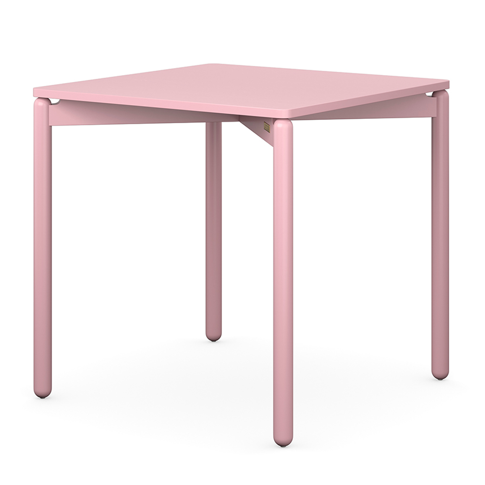 Стол обеденный LATITUDE Saga, 75х75 см, розовый