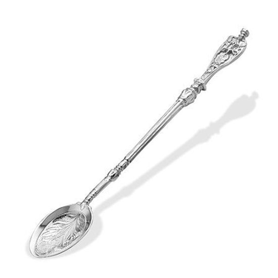 Ложка серебряная "Листочек"_2